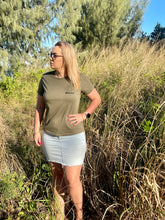 Load image into Gallery viewer, Send it Boss Cheers Tee - Army