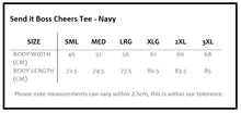 Load image into Gallery viewer, Send it Boss Cheers Tee - Navy