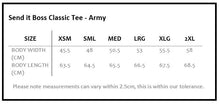 Load image into Gallery viewer, Send it Boss Classic Tee - Army