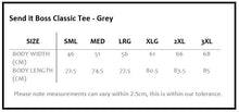 Load image into Gallery viewer, Send it Boss Classic Tee - Grey