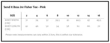 Load image into Gallery viewer, Send it Boss Jnr Fisher Tee - Pink